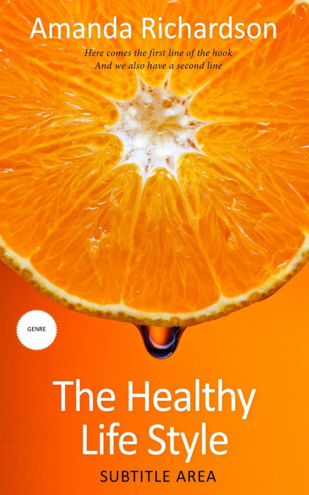 Front view of Chilean Fire #1811 - Premade Health & Dieting & Fitness Book Cover