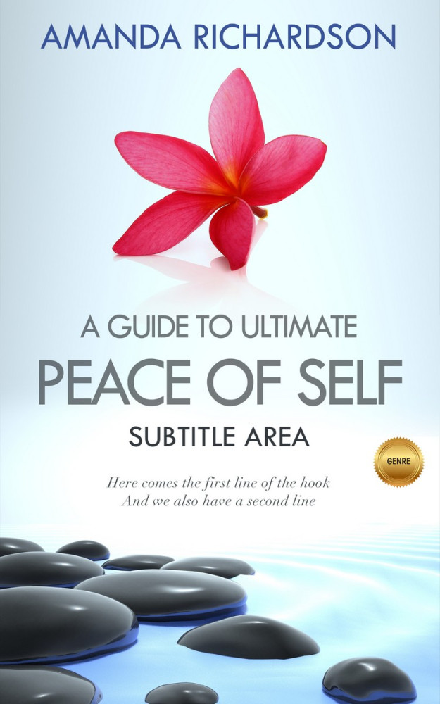 Front view of Iceberg #1823 - Premade Self-Improvement & Self-Help Book Cover