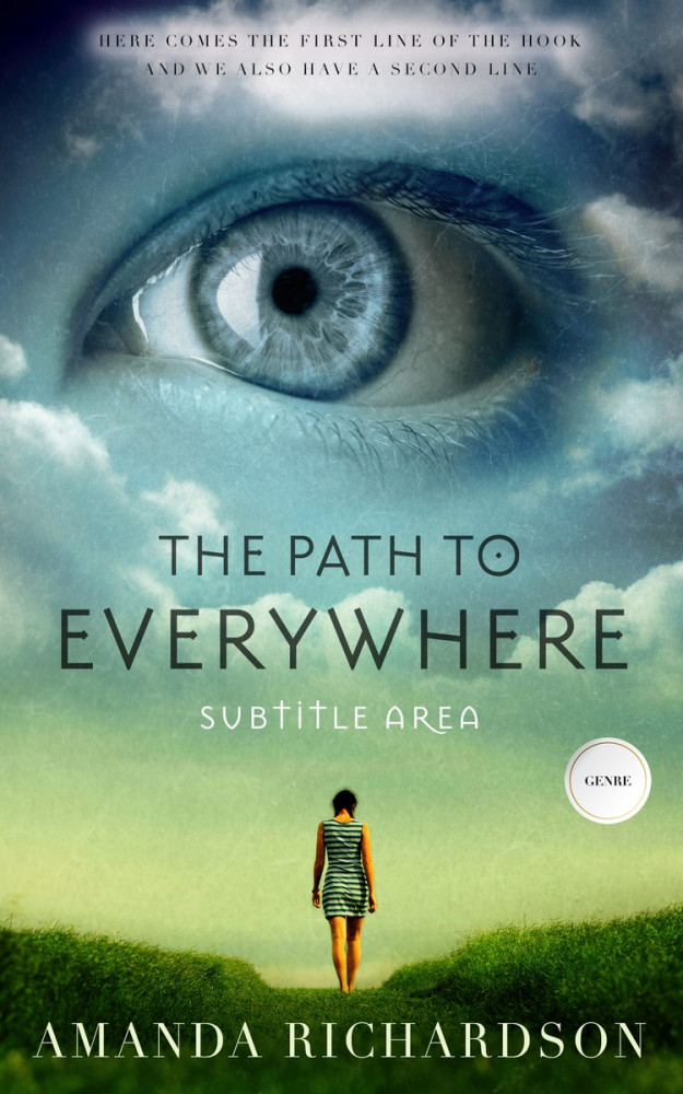 Front view of Bay Leaf #1832 - Premade Mystery & Thriller & Suspense Book Cover