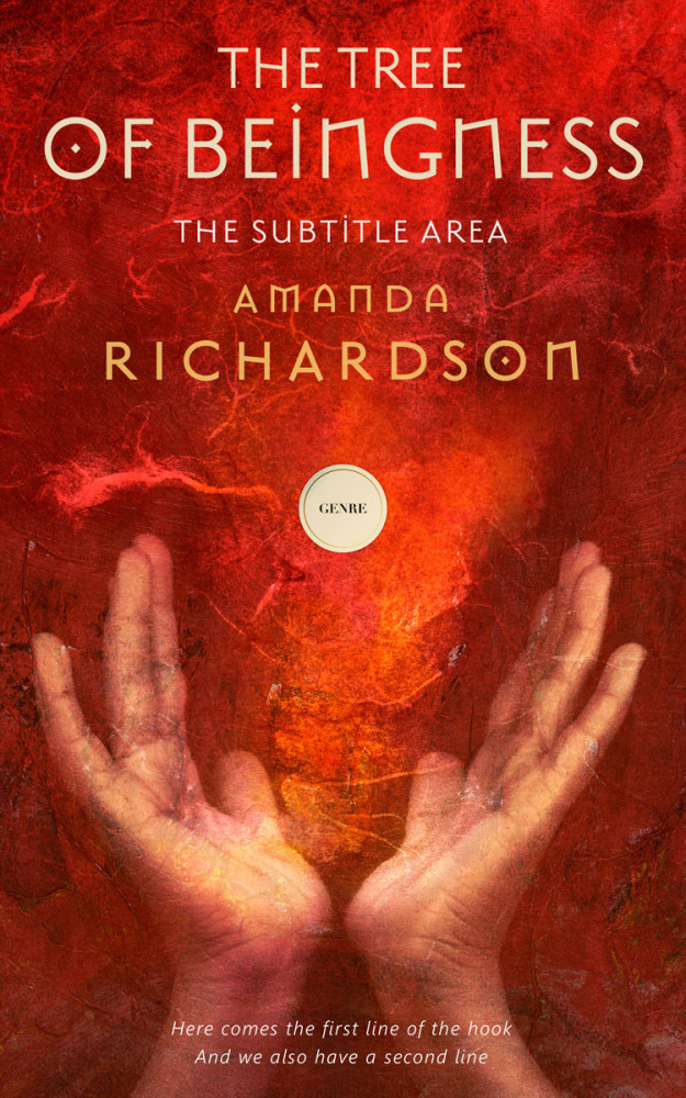 Front view of Tamarillo #1842 - Premade Fantasy Book Cover