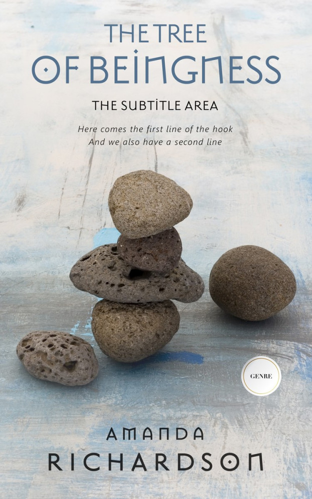 Front view of Pumice #1843 - Premade Self-Improvement & Self-Help Book Cover