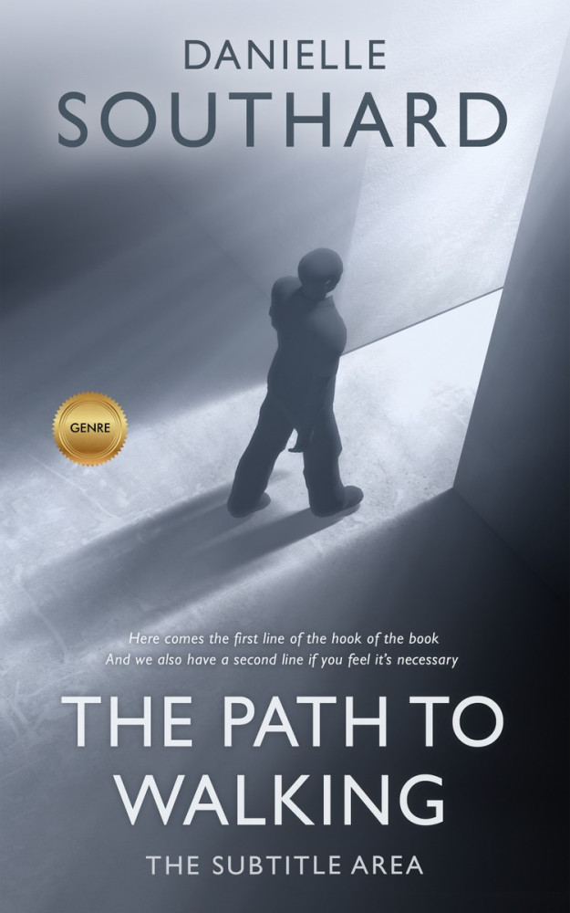 Front view of Trout #1867 - Premade Mystery & Thriller & Suspense Book Cover