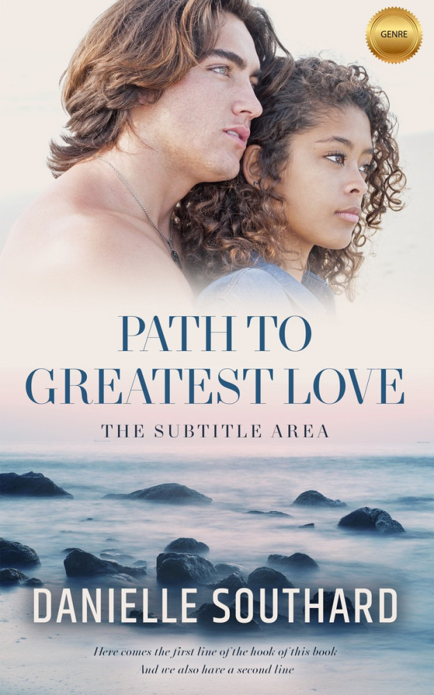 Front view of Swiss Coffee #1892 - Premade Romance Book Cover