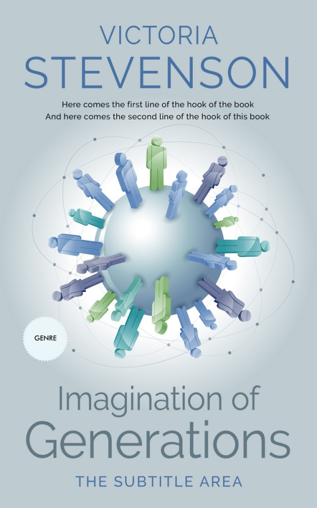 Front view of Loblolly #1913 - Premade Business Book Cover