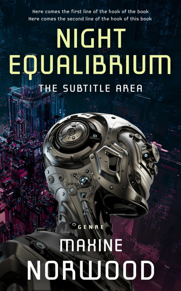 Front view of Bunker #1944 - Premade Science Fiction Book Cover