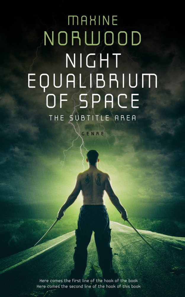 Front view of Aztec #1958 - Premade Teen & Young Adult Book Cover