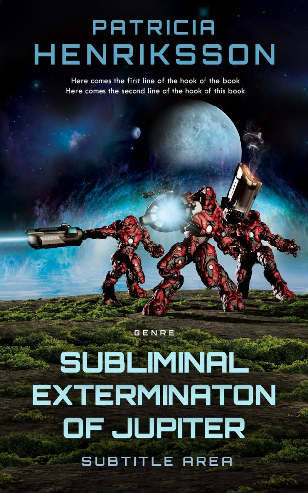 Front view of Woodsmoke #2011 - Premade Science Fiction Book Cover