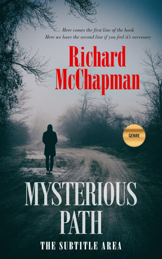 Front view of Thatch #2056 - Premade Mystery & Thriller & Suspense Book Cover