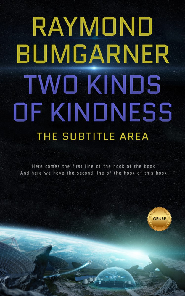 Front view of Bunker #2086 - Premade Apocalyptica Book Cover