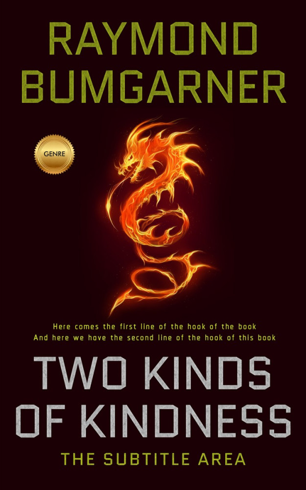 Front view of Wood Bark #2090 - Premade Science Fiction Book Cover