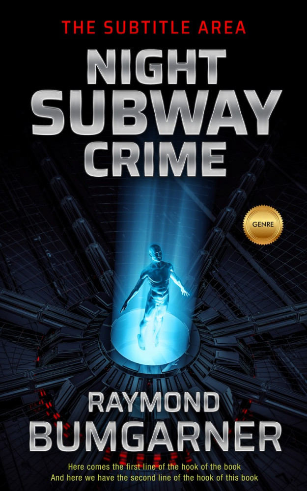 Front view of Bunker #2123 - Premade Apocalyptica Book Cover