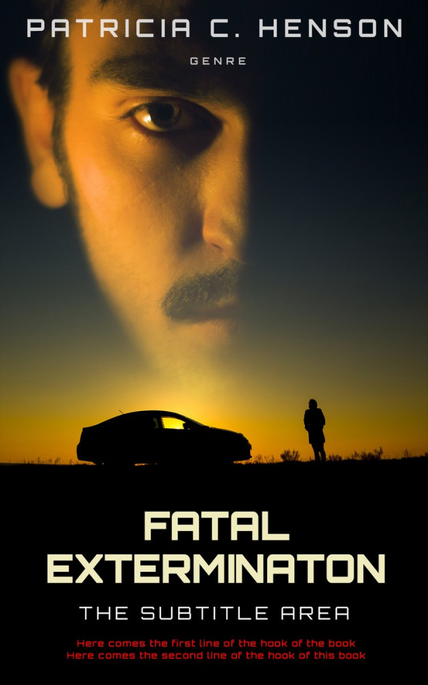 Front view of Tussock #2135 - Premade Historical Book Cover