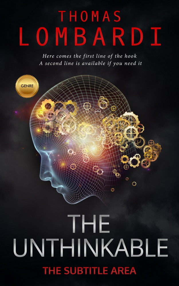 Front view of Woodsmoke #2160 - Premade Abstract Book Cover