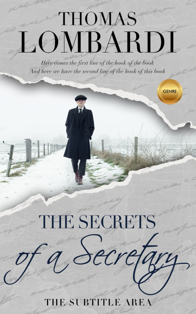 Front view of Silver Sand #2171 - Premade Mystery & Thriller & Suspense Book Cover