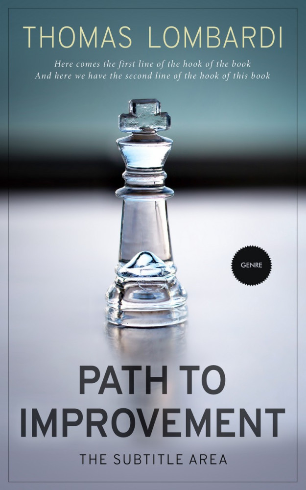 Front view of Regent Gray #2186 - Premade Business Book Cover