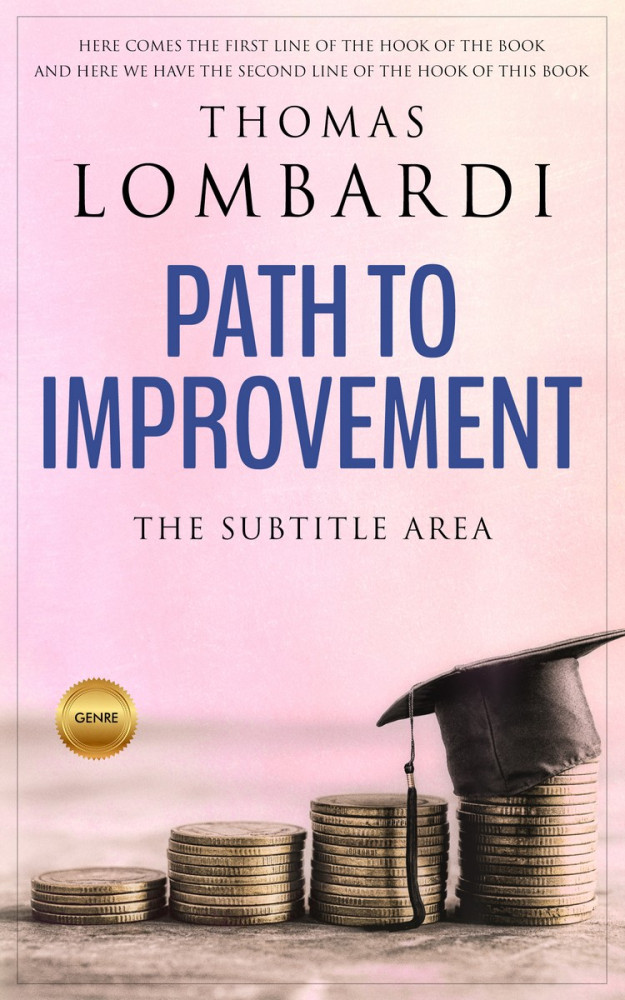 Front view of We Peep #2191 - Premade Business Book Cover