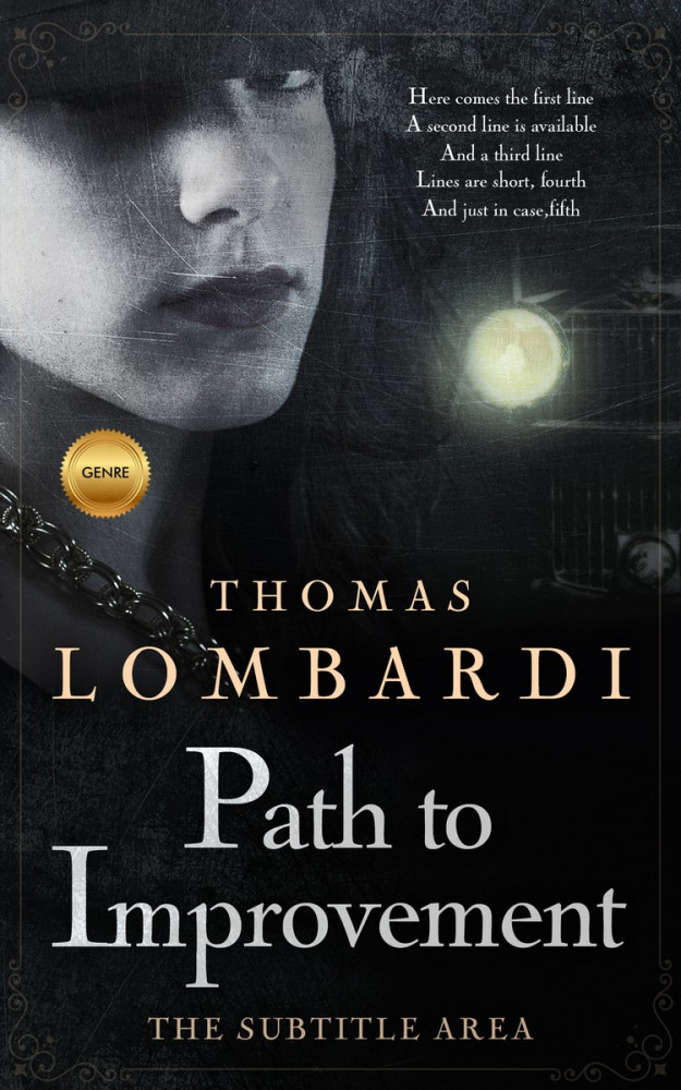 Front view of Woodsmoke #2201 - Premade Historical Book Cover