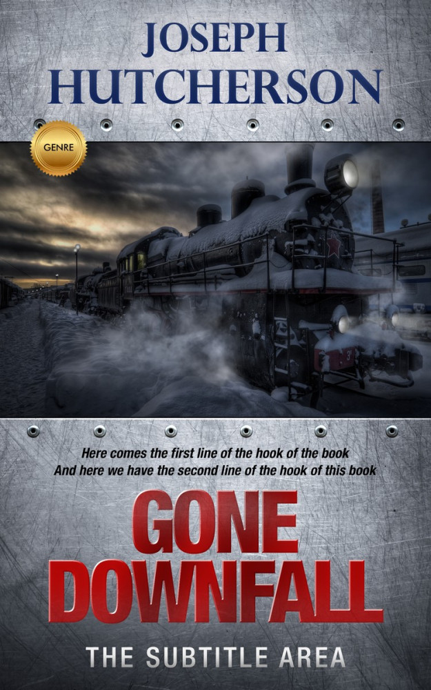 Front view of Tuna #2235 - Premade Fantasy Book Cover