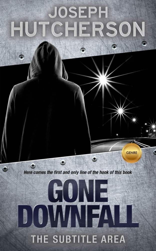 Front view of Woodsmoke #2253 - Premade Mystery & Thriller & Suspense Book Cover