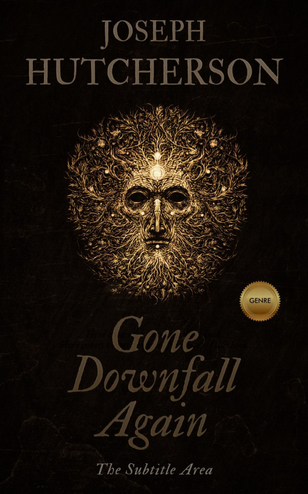 Front view of Asphalt #2255 - Premade Fantasy Book Cover