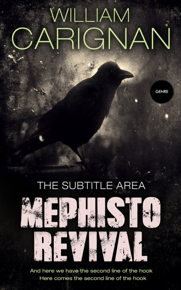 Front view of Wafer #2277 - Premade Fantasy Book Cover