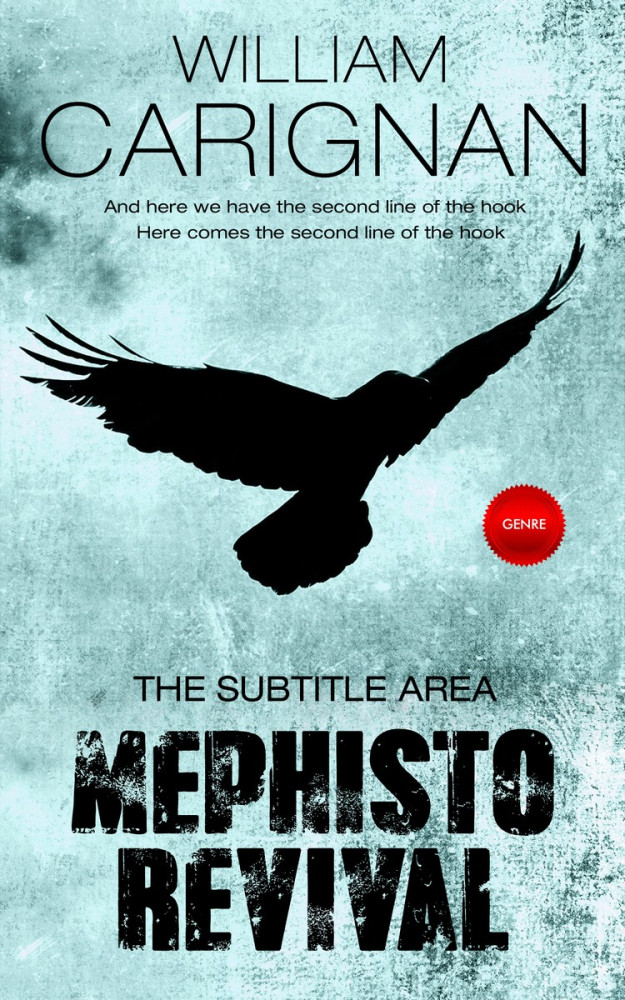 Front view of Ziggurat #2278 - Premade Horror Book Cover