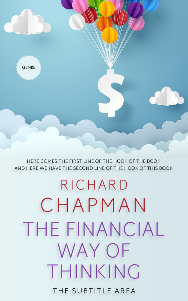 Front view of Botticelli #2294 - Premade Business Book Cover | BookCoverZone