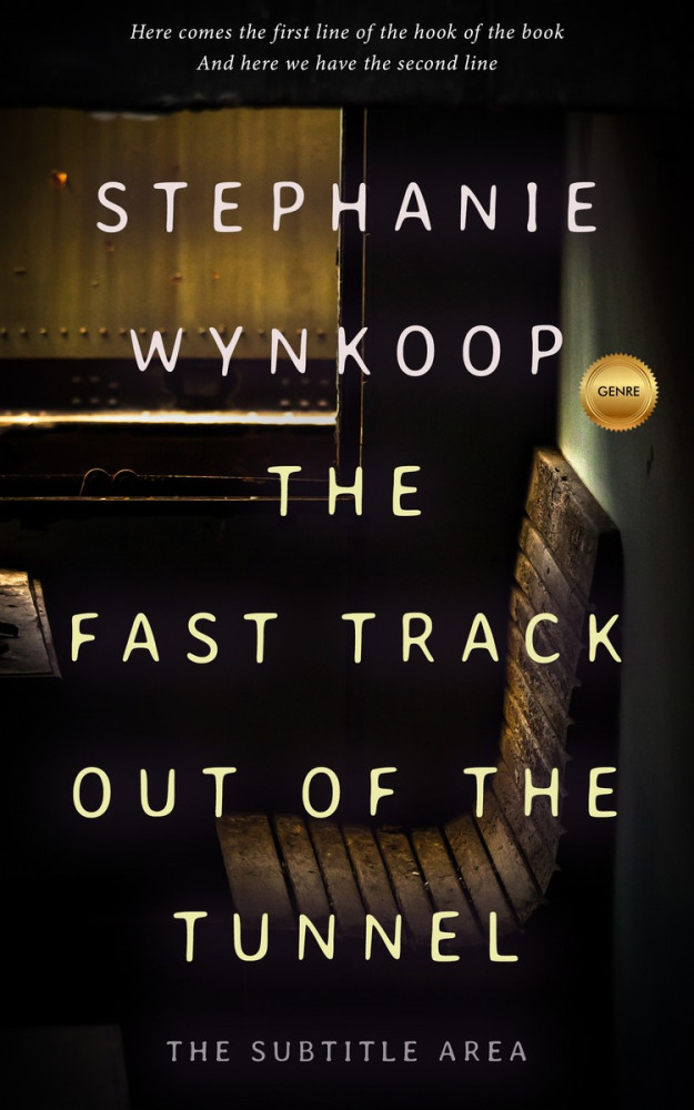 Front view of Cod Gray #2326 - Premade Mystery & Thriller & Suspense Book Cover