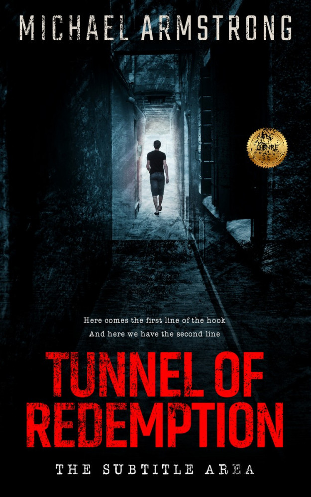 Front view of Cinnabar #2409 - Premade Mystery & Thriller & Suspense Book Cover