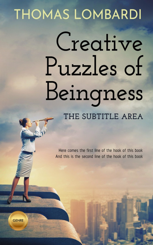 Front view of Napa #2459 - Premade Self-Improvement & Self-Help Book Cover