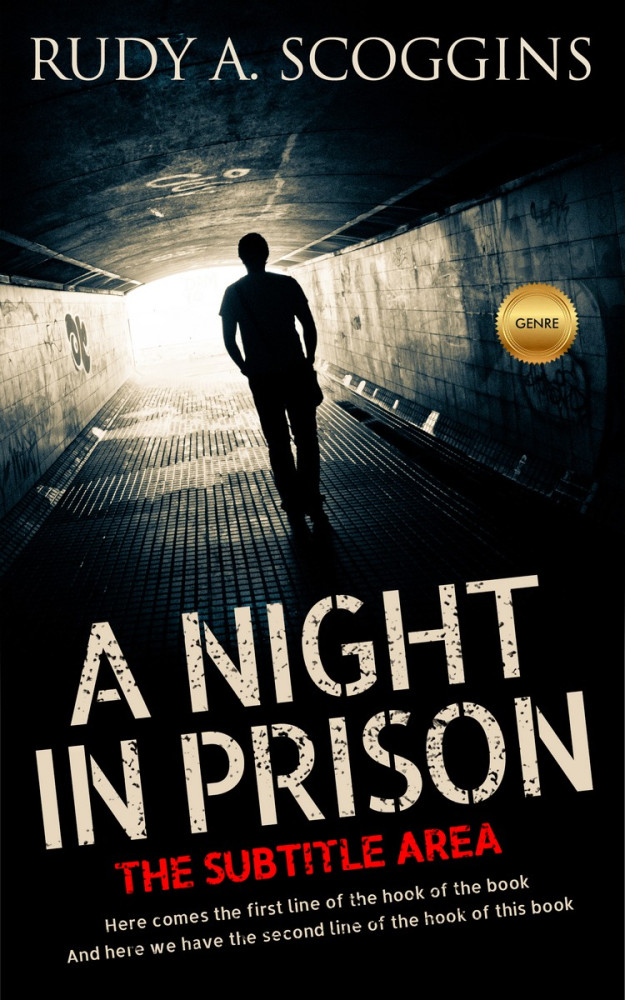 Front view of Bunker #2535 - Premade Mystery & Thriller & Suspense Book Cover