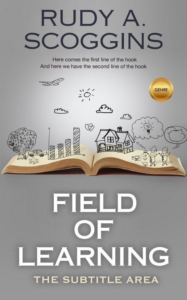 Front view of Dawn #2546 - Premade Fantasy Book Cover