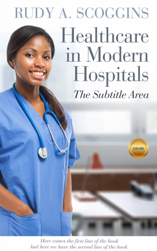 Front view of Ghost #2560 - Premade Medical Book Cover