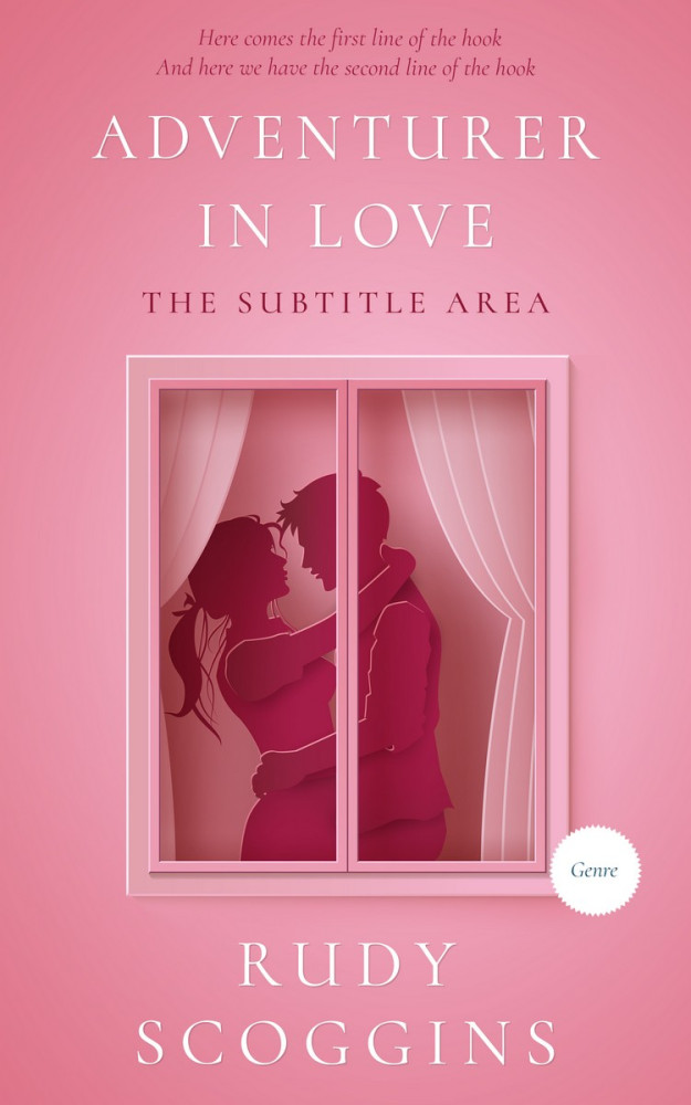 Front view of Carissma #2565 - Premade Romance Book Cover
