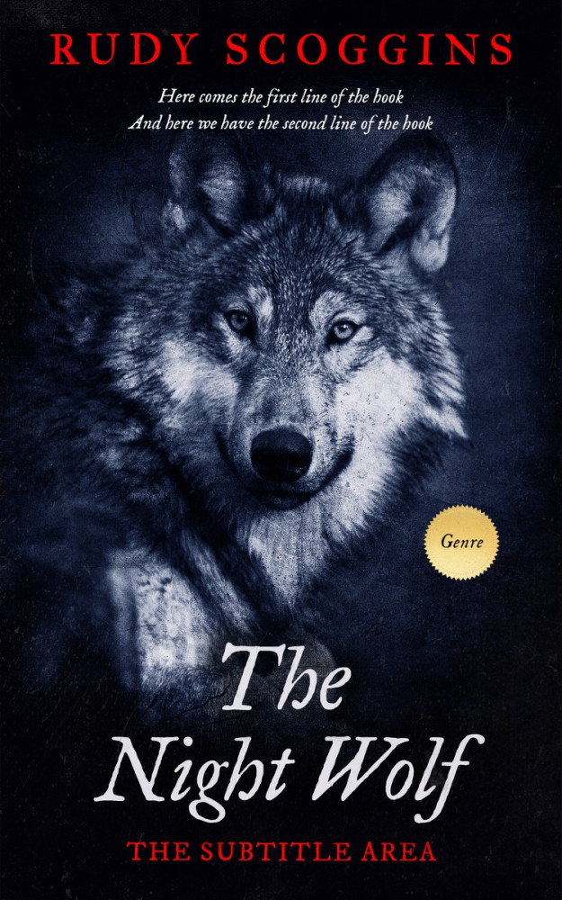 Front view of Ebony #2576 - Premade Mystery & Thriller & Suspense Book Cover