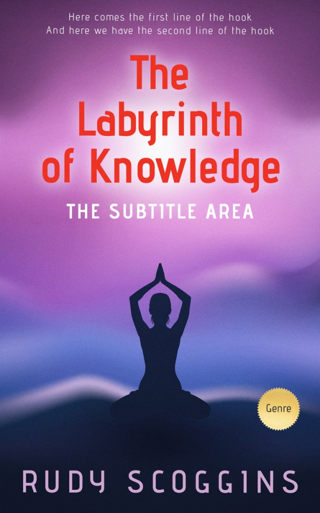 Front view of Wisteria #2586 - Premade Health & Mind & Body Book Cover