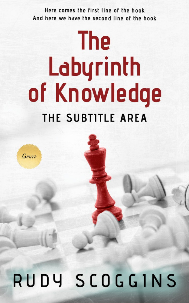 Front view of Gallery #2591 - Premade Self-Improvement & Self-Help Book Cover