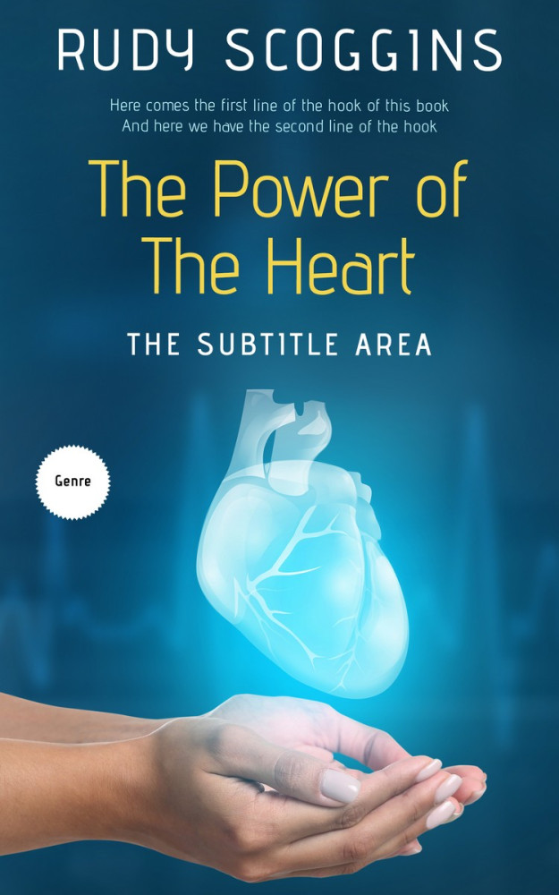 Front view of Chathams Blue #2599 - Premade Health & Mind & Body Book Cover