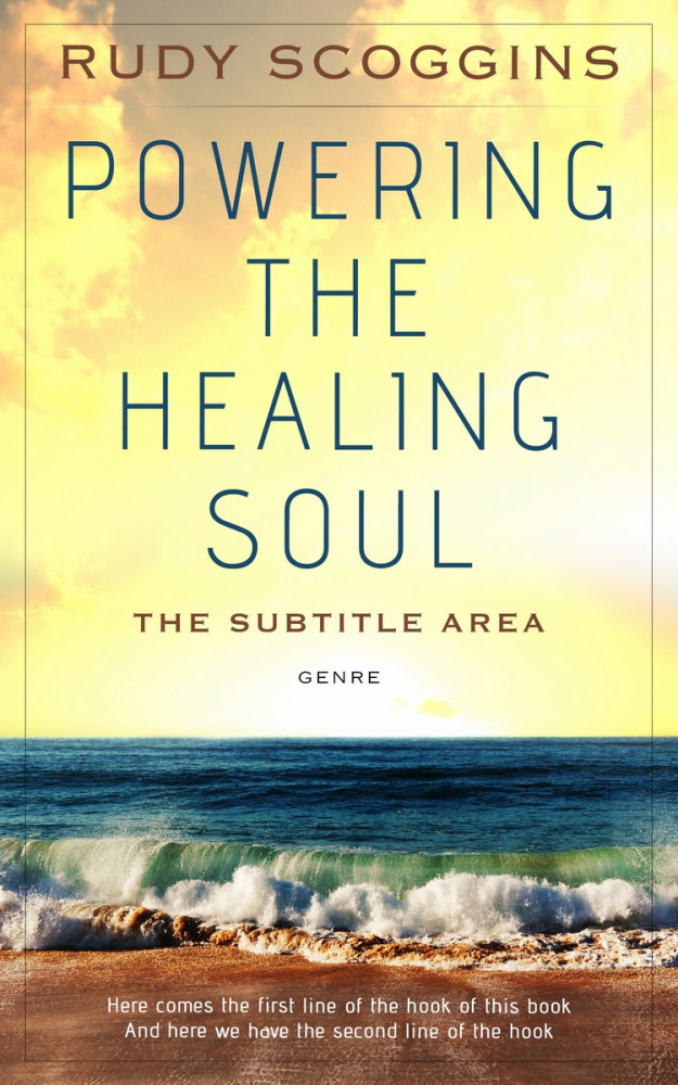 Front view of Limed Spruce #2608 - Premade Health & Mind & Body Book Cover