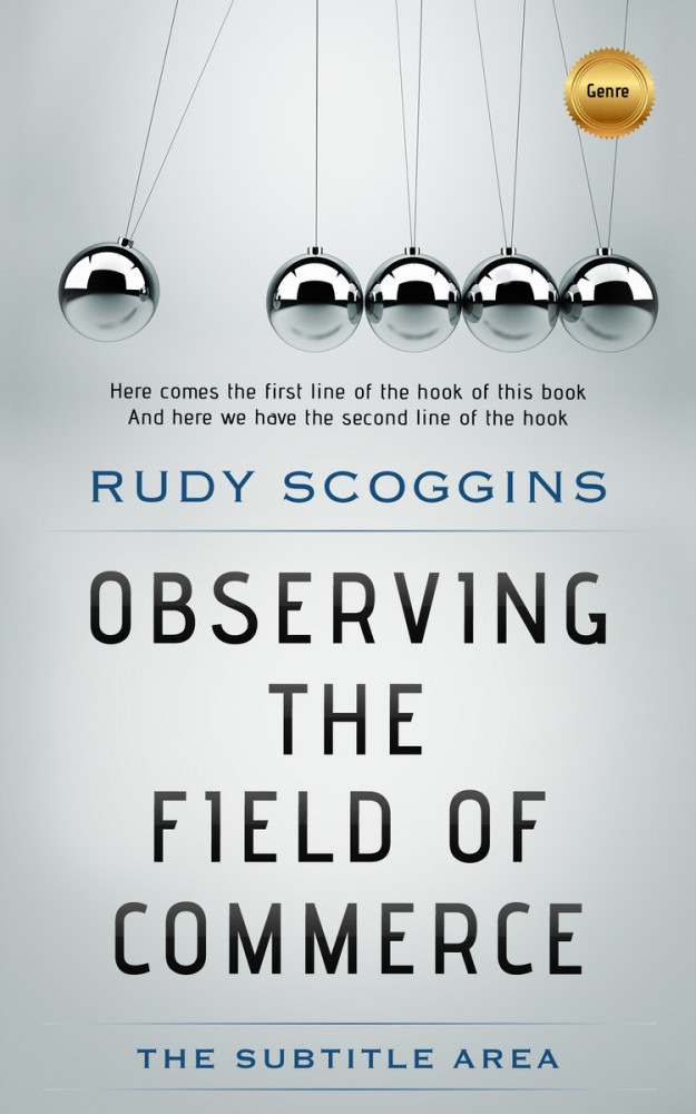 Front view of Iron #2615 - Premade Business Book Cover | BookCoverZone