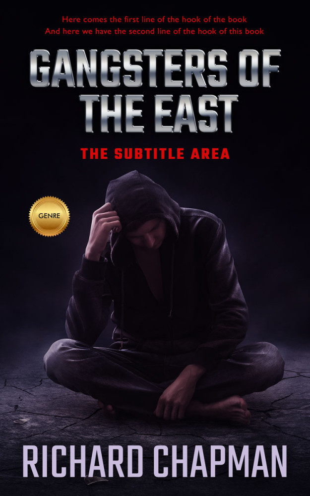 Front view of Cinder #2619 - Premade Mystery & Thriller & Suspense Book Cover