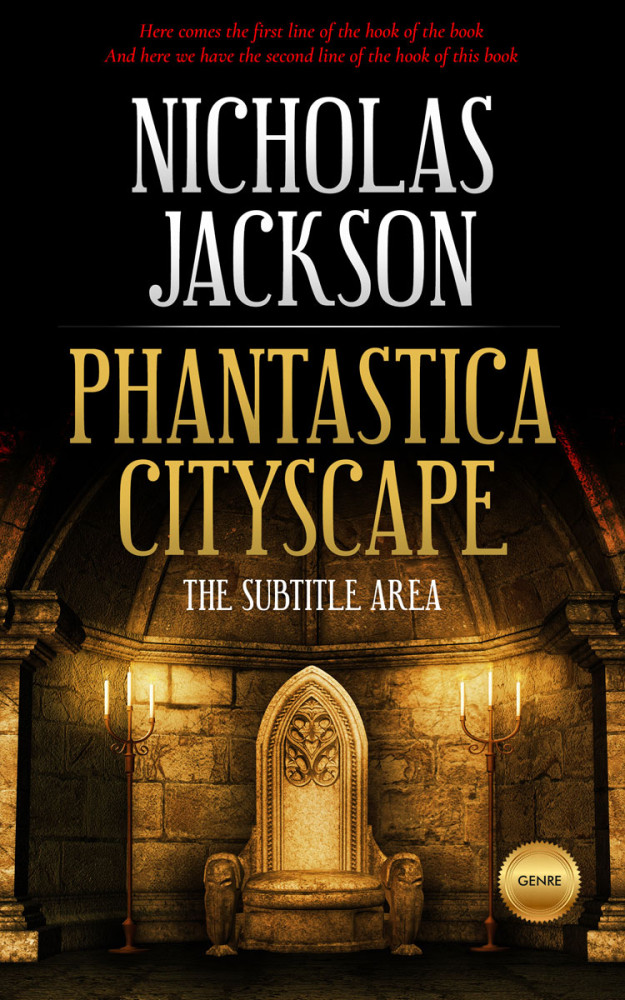 Front view of Tussock #2631 - Premade Historical Book Cover