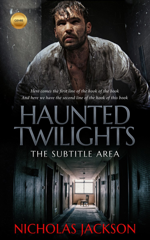 Front view of Woodsmoke #2654 - Premade Mystery & Thriller & Suspense Book Cover