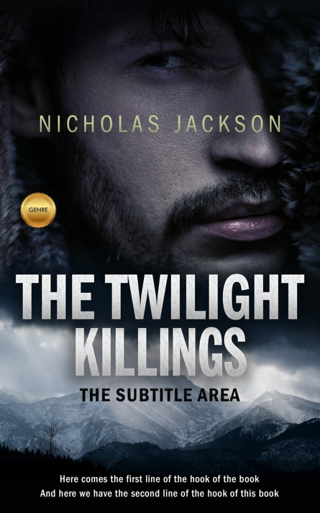 Front view of Cinder #2655 - Premade Mystery & Thriller & Suspense Book Cover