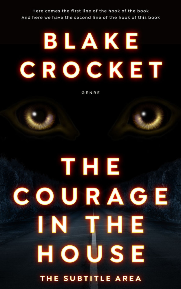 Front view of Cod Gray #2675 - Premade Mystery & Thriller & Suspense Book Cover