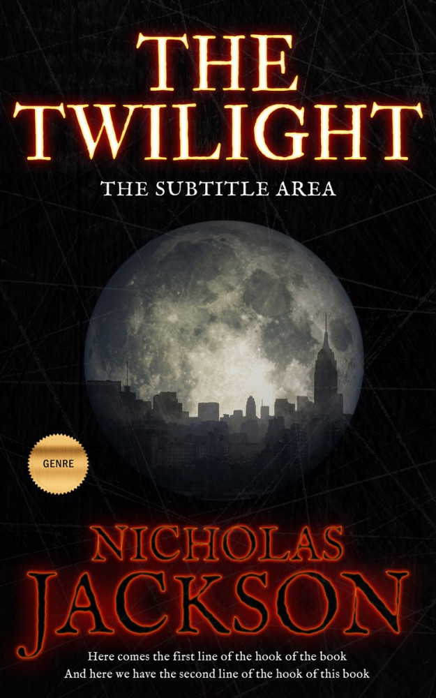 Front view of Gondola #2682 - Premade Mystery & Thriller & Suspense Book Cover