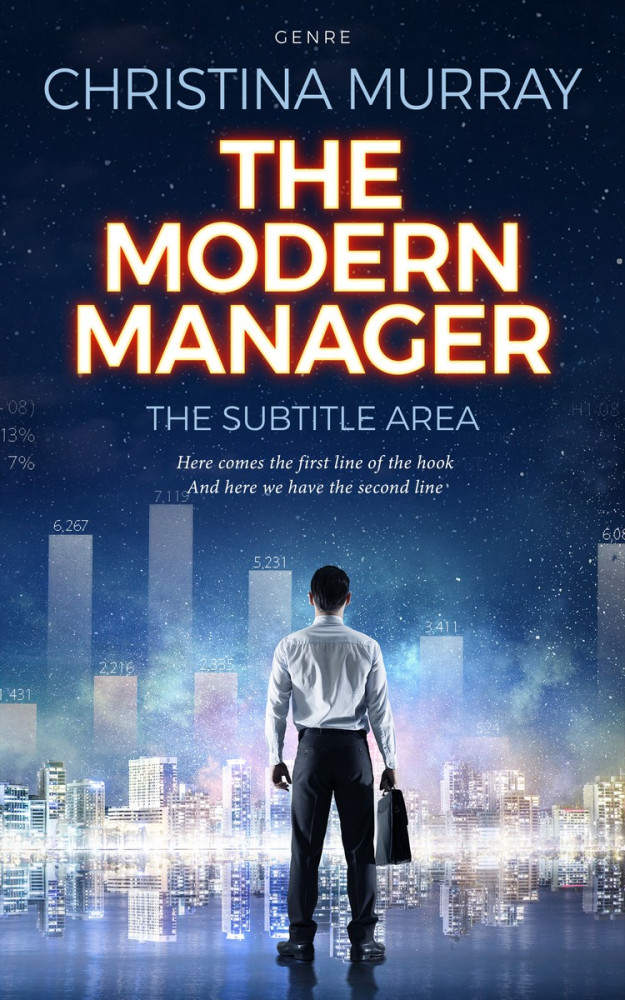 Front view of Pale Slate #2698 - Premade Self-Improvement & Self-Help Book Cover