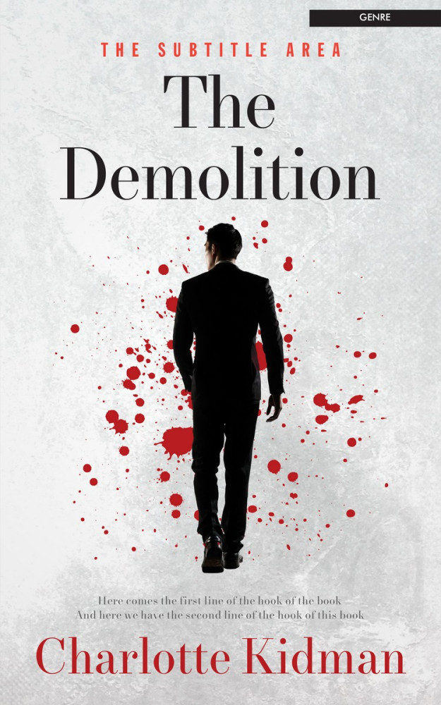 Front view of Iron #2799 - Premade Business Book Cover