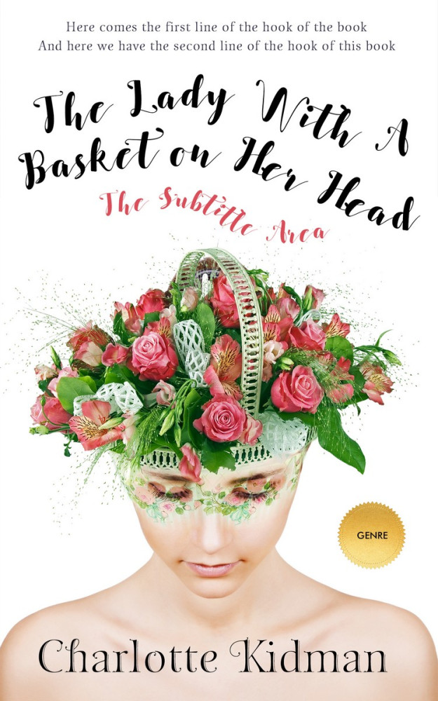 Front view of Bone #2819 - Premade Abstract Book Cover