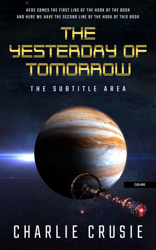 Front view of Vulcan #2830 - Premade Apocalyptica Book Cover